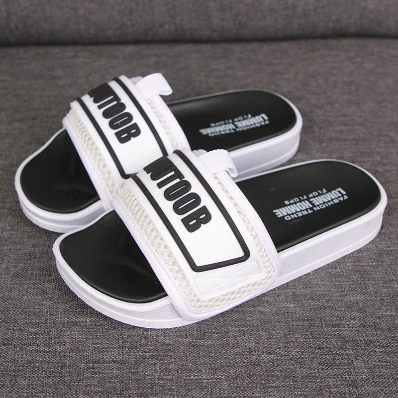 Шлепанцы Coslony мужские для ванной мягкая подошва сланцы комнатная обувь бассейна