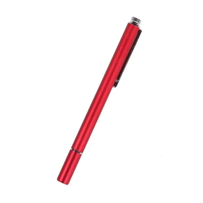 Тонкий конец емкостный стилус для iPhone iPad samsung - Цвета: Красный