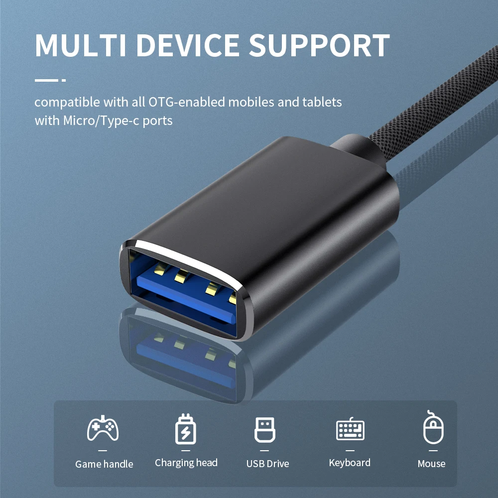 2 в 1 USB 3 0 OTG Кабель-адаптер Type C Micro к адаптер кабель-конвертер линия передачи