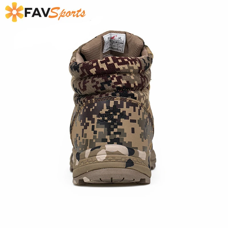 Водонепроницаемая походная обувь для мужчин Новинка дышащие тактические