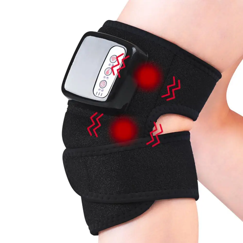 Online Terapi Termal Pijat Lutut Dipanaskan Getaran Bantalan Lutut Bungkus Pijat Pemanas Untuk Menghilangkan Rasa Sakit Rematik Arthritis Inframerah
