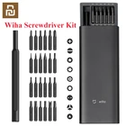 Оригинальный набор отверток Youpin Wiha для ежедневного использования, 24 прецизионные магнитные биты, алюминиевая коробка, отвертка для Xiaomi, домашний набор, ремонтные инструменты