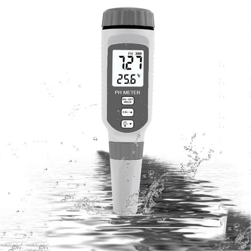 Цифровой PH метр в виде ручки портативный тестер качества воды измеритель