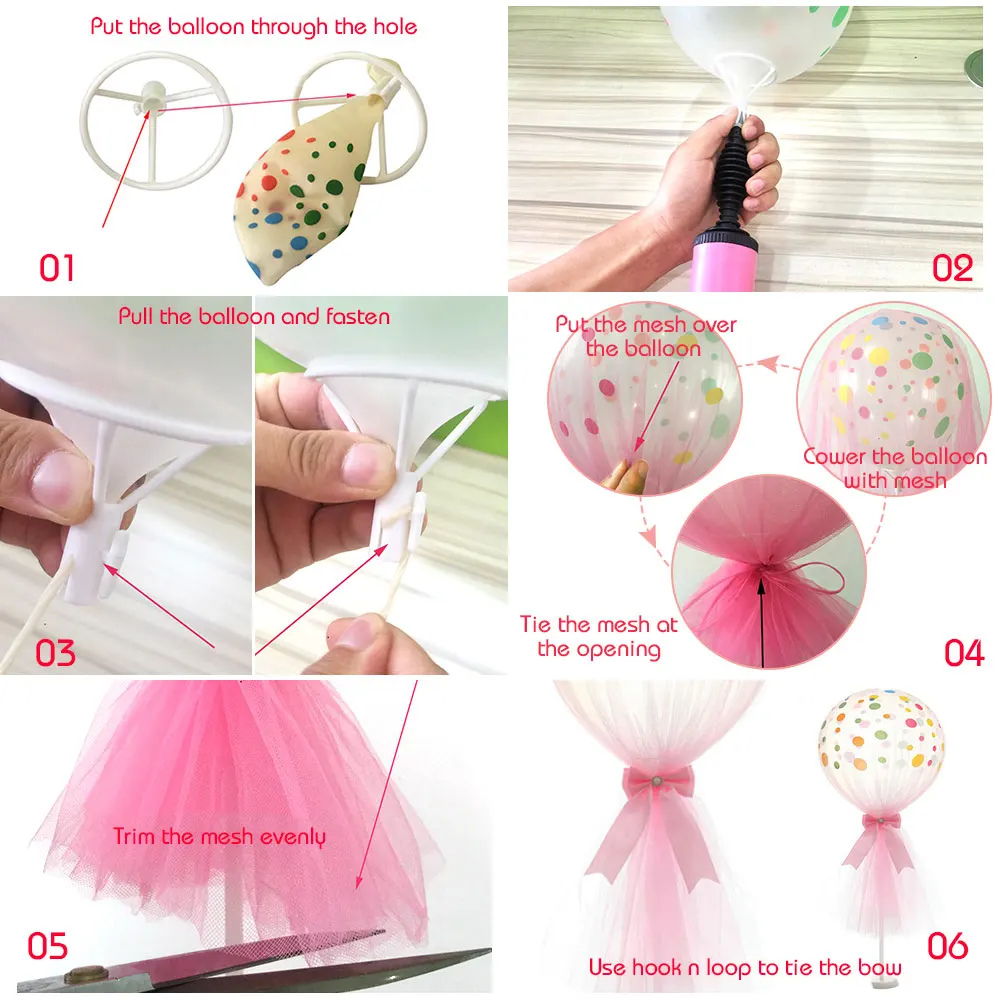 3 комплекта 12-дюймовый сетчатый шар-пачка алмазный бант латексный шар в горошек