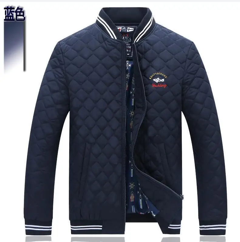 Акула для мужчин s куртки Eden Slim Fit Aeronautica наивысшего качества Повседневная брендовая одежда верхняя одежда Новейший парк весна осень Мужская куртка - Цвет: as picture