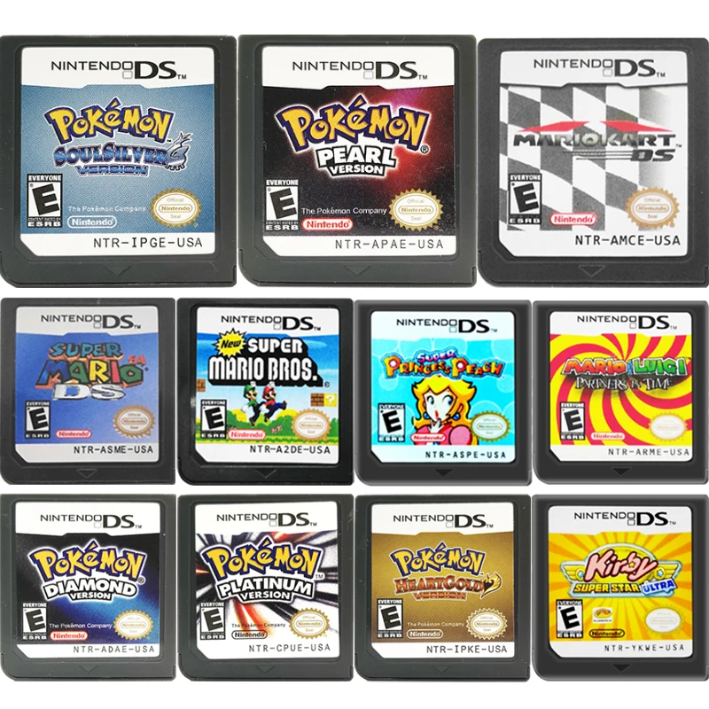 Игровая картридж-консоль для Nintendo с кристаллами | Игрушки и хобби