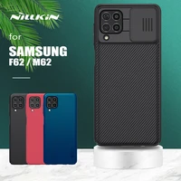 for samsung galaxy m62 f62 case nillkin camshield slide camera case ultra thin frosted shield pc hard cover for samsung f62 m62