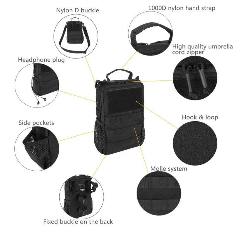 

Cycling Head Tube Handlebar Cell Mobile Phone Bag Bag Electric Scooter Bike Bag Handbag One Shoulder Bag Bicycle Accessory