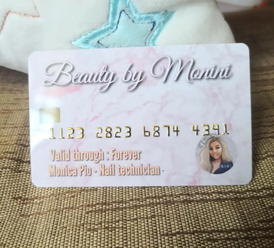Custom Print Your Logo Customized Credit Business Cards Loyalty Card Free Emboss Number  Plastic  Membership Card/ Gift Cards