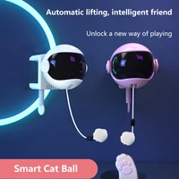 electric automatic lifting cat ball interactive pet toys products jouet chat dla kota chats produits pour animax de compagnie