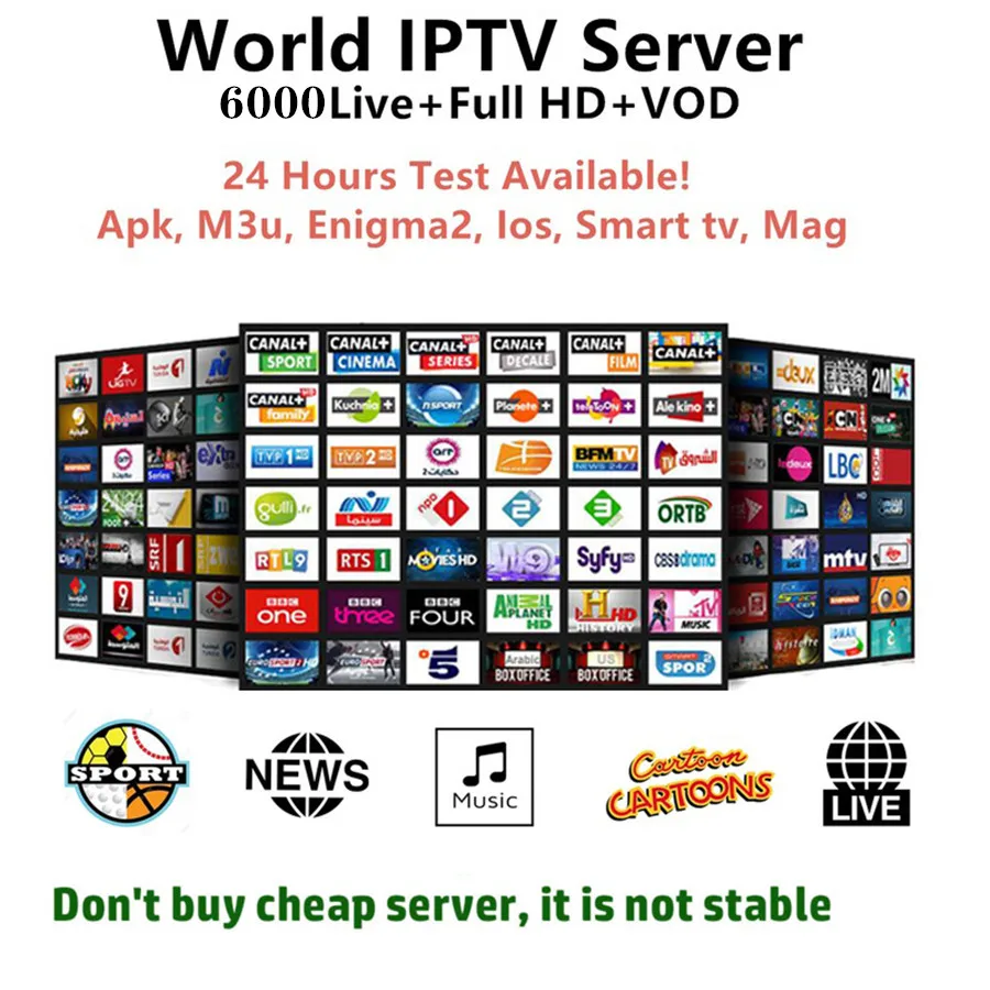 Full HD IP tv подписка для взрослых ip tv французская Испания Швеция Бразилия tv box android tv box smart ip tv m3u ip tv box