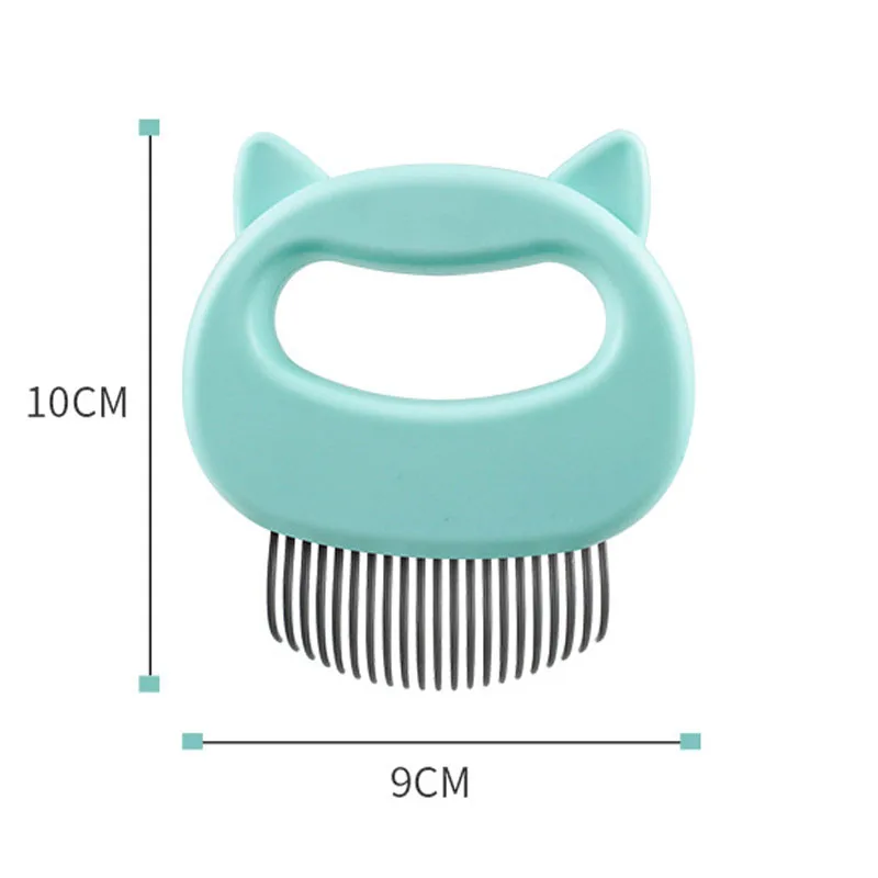 

Shell Shaped Handle Cat Dog Grooming Massage Comb Rake Comb Loose Hair Remover Shedding Cleaning Brush Pet Care Tool