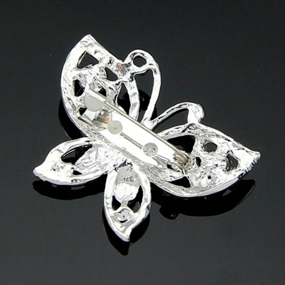 

2021 1PC Hot Funny Unique Casual Original Goods Necessaries Gift Usable Butterfly Brooch Faddish Wedding Accessories For Woman