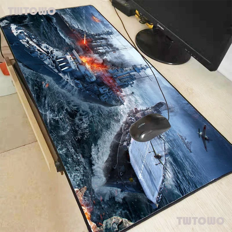 

World of Warship Gaming Large Mouse Pad Gamer laptop Mouse-pad Mats Office Desk Resting Surface Mat Game free shipping