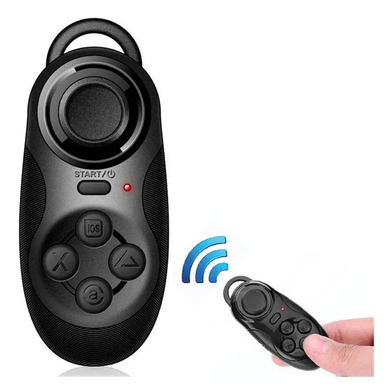 

Bluetooth -Compitible Game Gamepad Selfie Vr Handle Mobile Mouse with Indicator Light Usb Charging Bluetooth -Compitible Gamepad