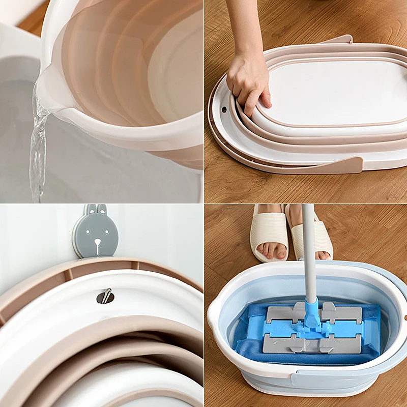 Складное ведро для мытья автомобиля уличная рыбалка раковина ванной аксессуары