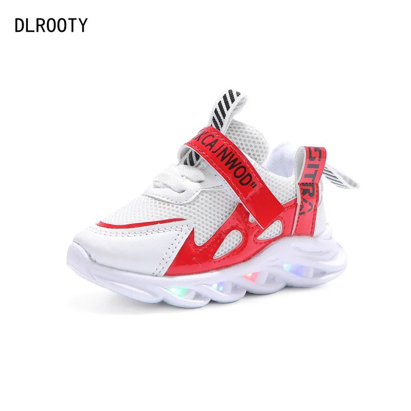 New LED Children Glowing Shoes Baby Luminous Sneakers Boys Girls Lighting Running Shoes Kids Breathable Mesh Sneakers 3 New LED Children Glowing Shoes Baby Luminous Sneakers Boys Girls Lighting Running Shoes Kids Breathable Mesh Sneakers 3