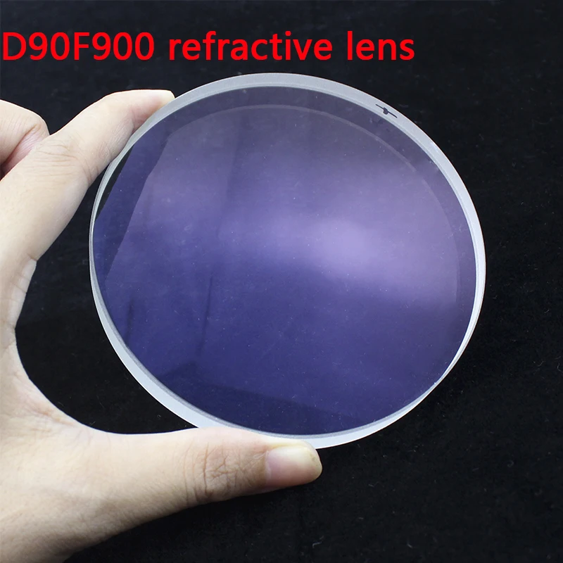 D90F900 Blue Film Refraction Objective Lens Group Astronomical Telescope Glass Lens Achromatic Double Separation