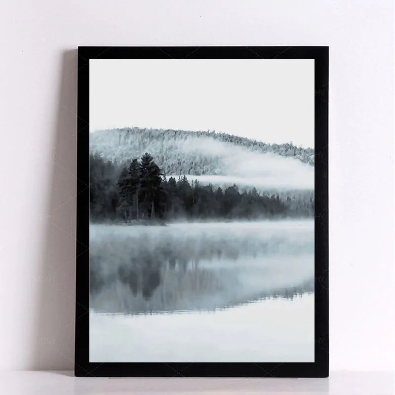

Forest Landscape Canvas Painting Wall Art Posters and Prints Wall Pictures for Home Decorative Living Room Decor