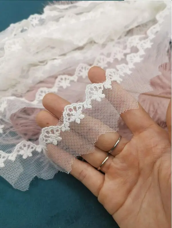 12 метров цветок свадебная вышивка сделай сам ручная работа пэчворк цвет слоновой