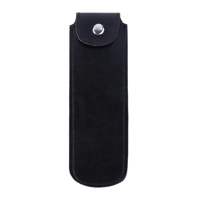 

24 Holes Harmonica Case Artificial Leather Storage Bag With Buckle for Student