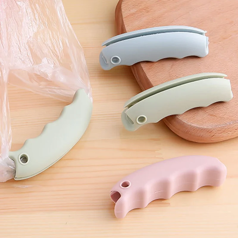 2 шт. силиконовая ручка для переноски мешков | Дом и сад