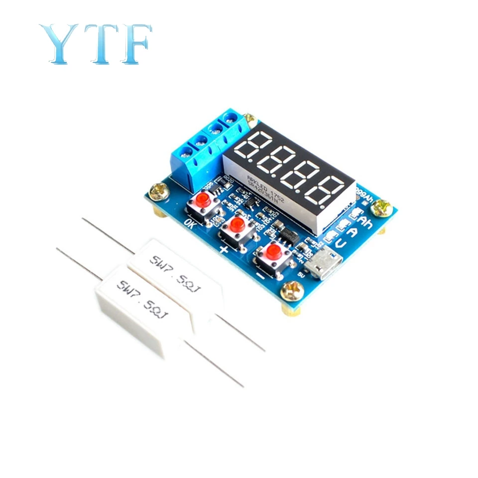 1 2 V 12V ZB2L3 18650 литий ионная литиевая Батарея Ёмкость тестер + сопротивления