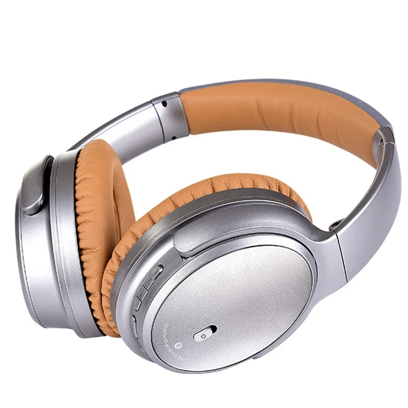 

Low-Latency Headset Bluetooth 5.0, Active Noise Reduction Bluetooth Headset, Super Bass Headset Foldable