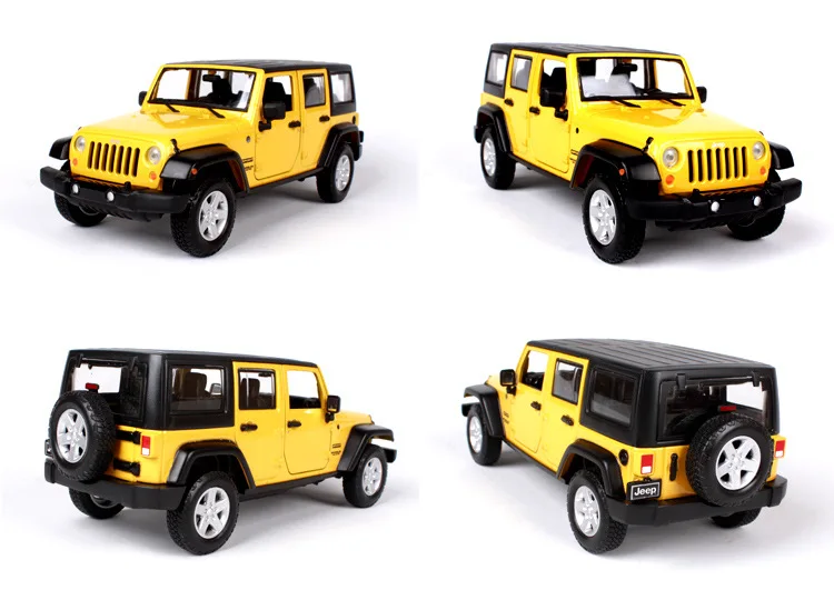 Maisto 1/24 Jeep WRANGLER Коллекционное издание металлическая литая модель автомобиля детские игрушки подарок