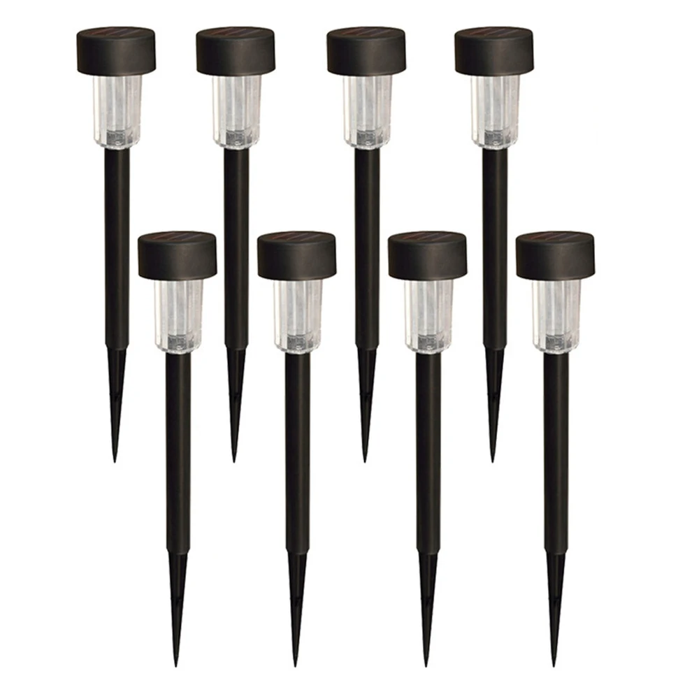 8 шт/л Солнечный Путь света Солнечная садовая лампа наружная Ландшафтная