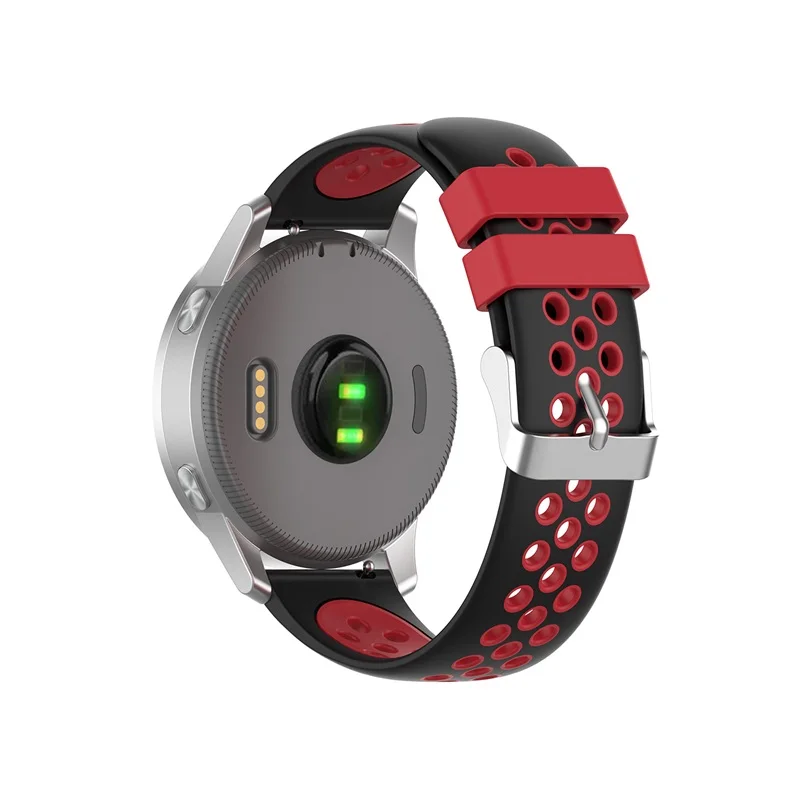18 мм спортивный мягкий силиконовый ремешок для Garmin Vivoactive4S Смарт-часы для Vivoactive 4S сменный Браслет аксессуары