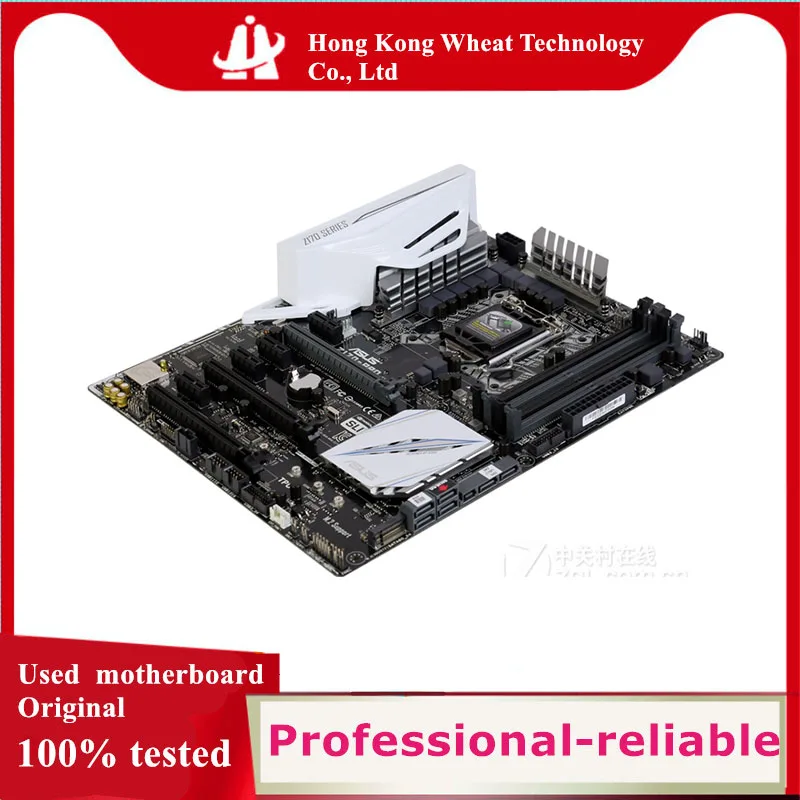 Для ASUS Z170-PRO материнская плата Socket LGA 1151 DDR4 M.2 nvme ssd для Intel Z170 оригинальная