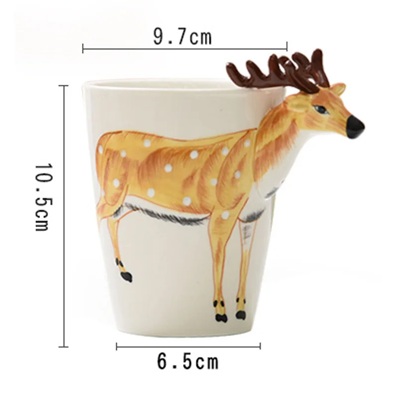 Новая 3D Керамическая кофейная чашка молочный кофе керамическая кружка детская