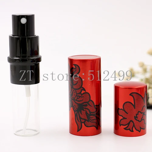 

5/10/15/20/30pcs 10ml Empty Glass Perfume Sprayer Bottles Metal Body Parfum Spary Cosmetic Packaging Bottle Refillable Bottle