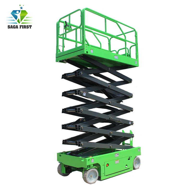 

Sinofirst 6m to 12m Height Self Moving Hydraulic Scissor Lift with CE Standard