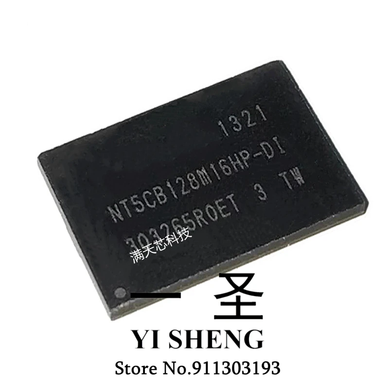 

10PCS NT5CB128M16FP-DI FBGA-96 NT5CB128M16FP-D1 FBGA96 NT5CB128M16FP NT5CB128M16 Flash chip 2G / DDR3 New and original