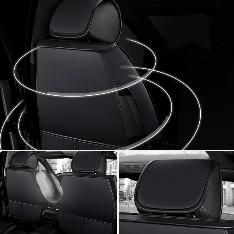 Новые чехлы для автомобильных сидений из искусственной кожи для Opel antara GRANDLAND X meriva a b omega a b vectra a b c saab 9-3 9-5