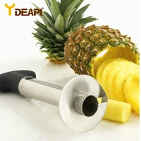 ydeapi stainless steel pineapple corer peeler cutter easy fruit parer cutting tool home kitchen western restaurant accessories