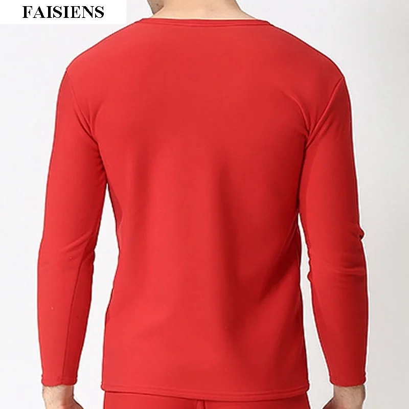 

high quality Winter Men Fleece Warm Thermal Underwear Tops Long Sleeve Thick Tshirt tees tops Big size 7XL 8XL 9XL loose tops 58