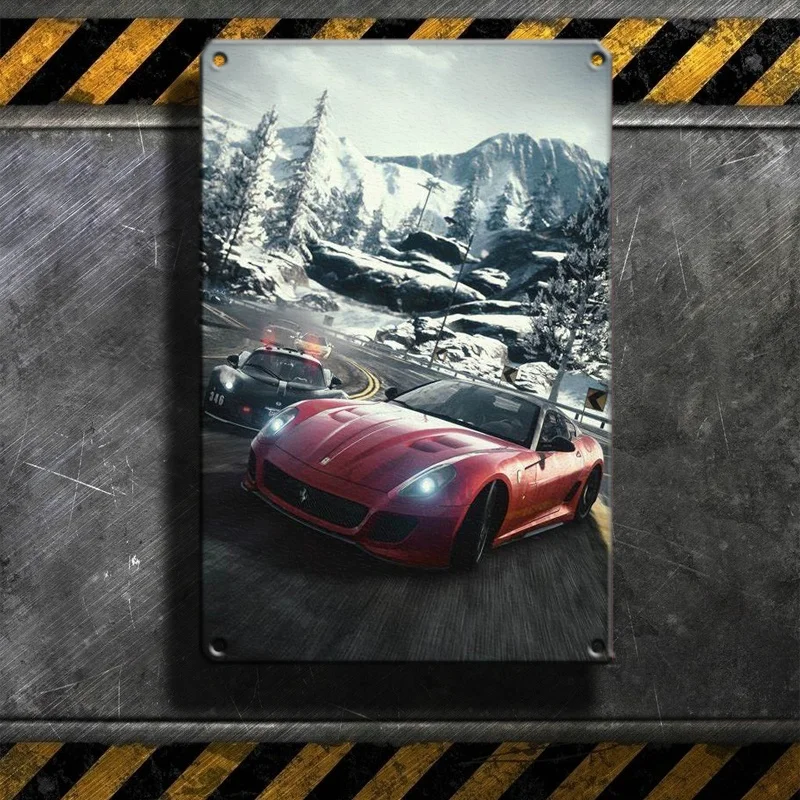

Need for Speed Metal Sign Tin Art Painting Wall Decor