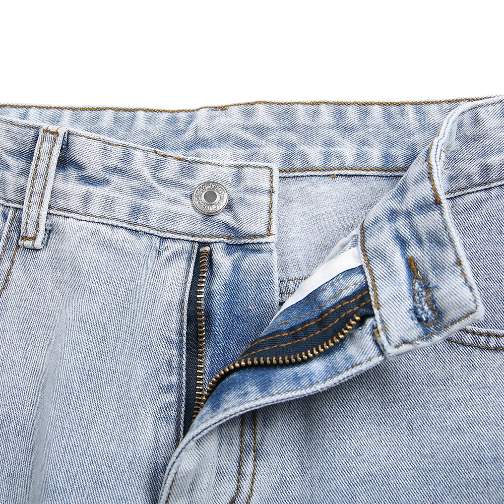 Slim Men Jeans Male Trousers Simple Design Cozy All-match Students Daily Casual Denim Pants Men Blue Pants