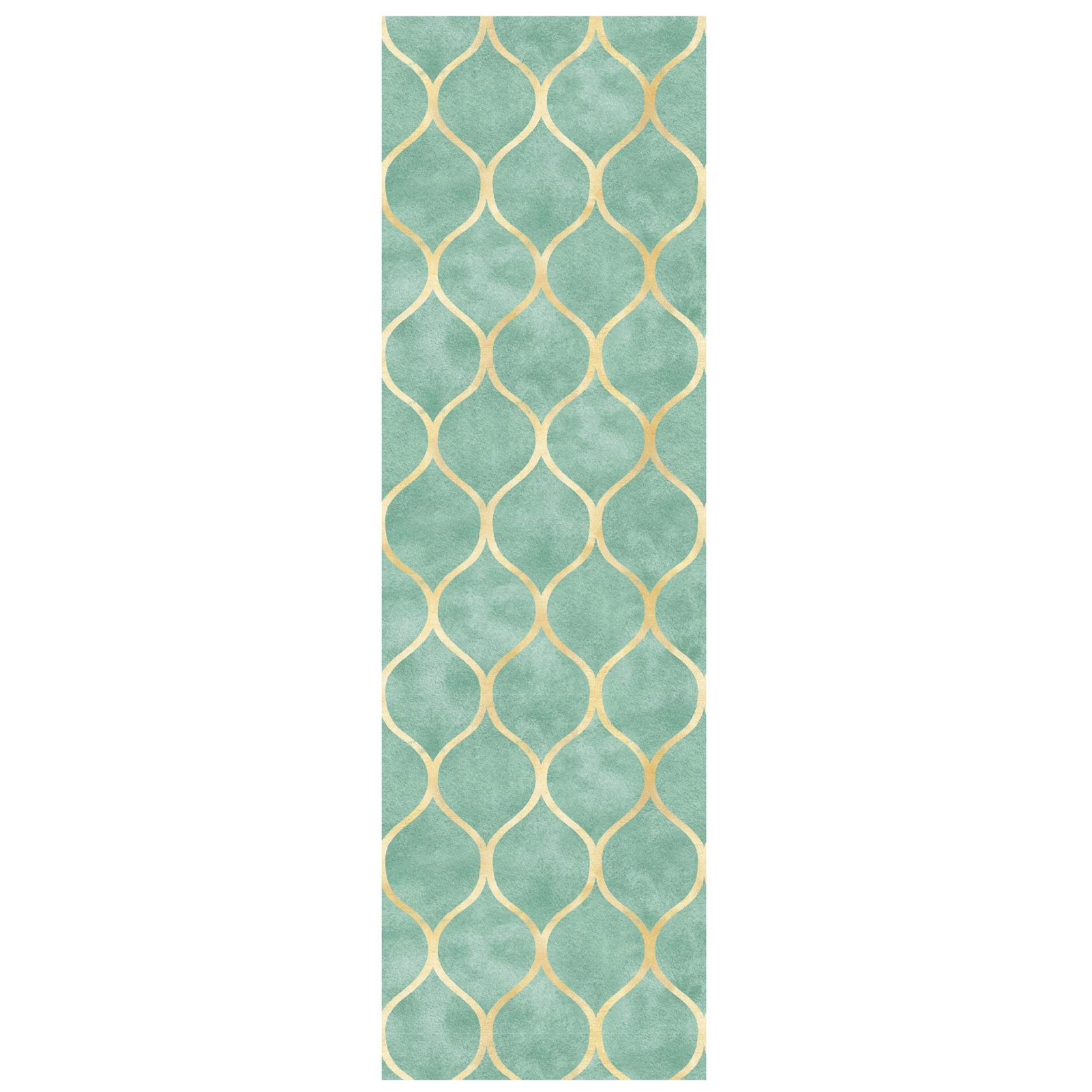 

17.71X118 Inches Green Peel And Stick Wallpaper Geometric Contact Paper Pure Green Wall Paper Self Adhesive Removable Wondeful