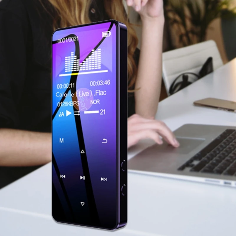 FM радио наушники Портативный Hi Fi звук без потерь MP3 мини Bluetooth музыкальный плеер