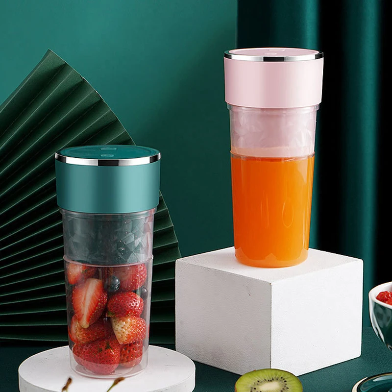 

Portable Blender USB Mixer Electric Juicer Machine Smoothie Blender Mini Food Processor Personal Lemon Squeezer Orange Juicer