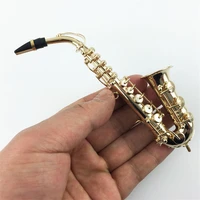 16 scale miniature musical instruments alto saxophone musical instrument with box for 12 action figures dolls diy