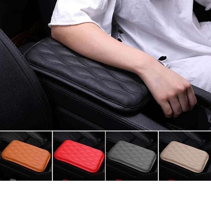 Популярный универсальный автомобильный подлокотник кожаная Автомобильная