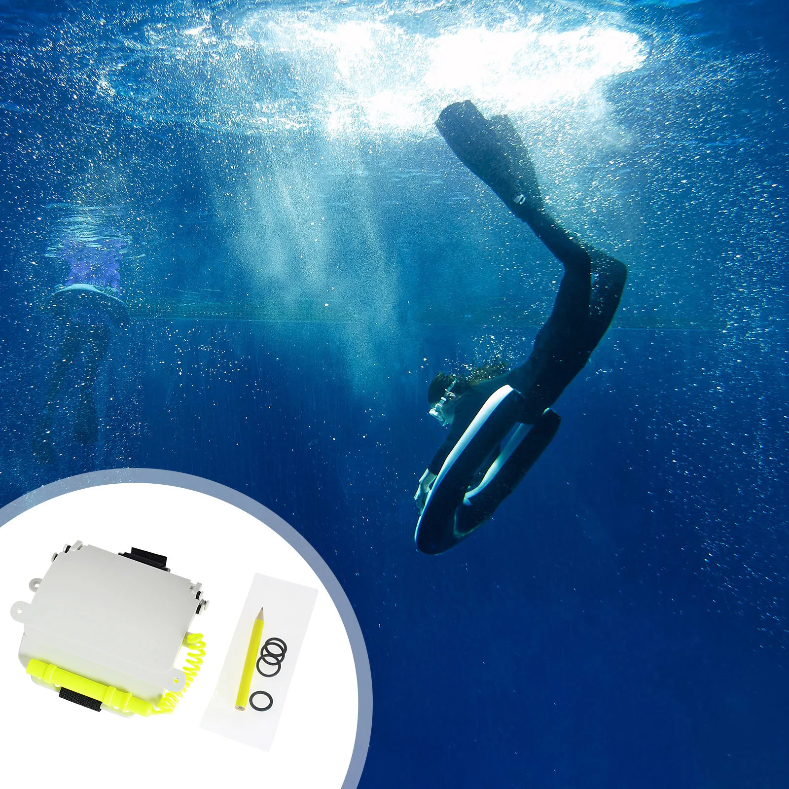 

Подводное письмо сланец доска для дайвинга с шарнирным зажимом и карандашом для водных видов спорта аксессуары для плавания в бассейне