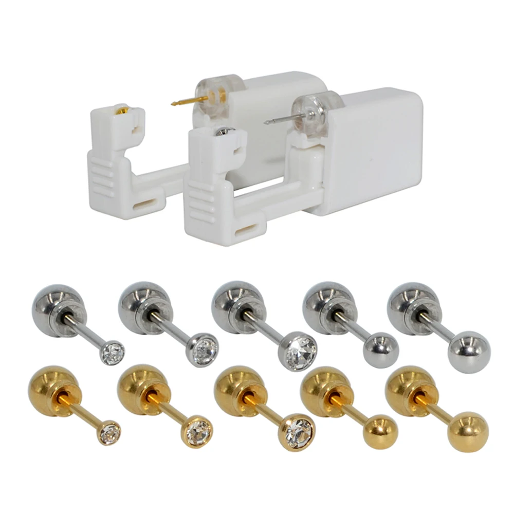 Продано парой безопасных ушных пирсингов пирсинг для тела серьги набор