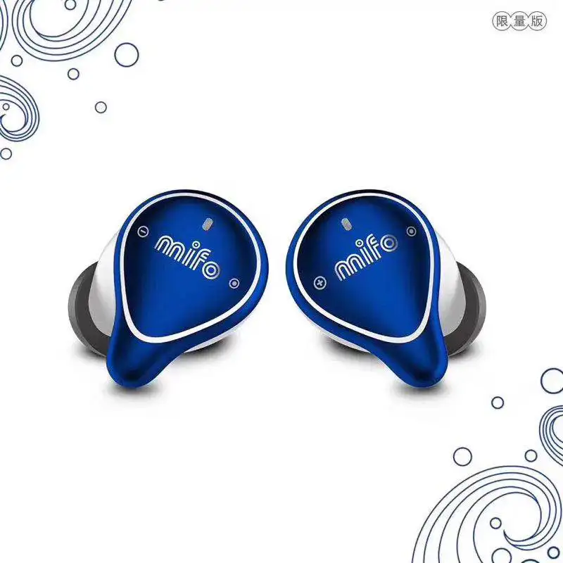 Индивидуальные Mifo O5 Bluetooth 5,0 настоящая беспроводная Bluetooth гарнитура бинауральные мини наушники InEar HIFI TWS IPX7 водонепроницаемые наушники