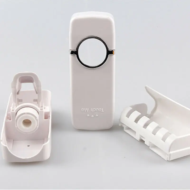 

Toothpaste Toothbrush Holder Home Bathroom Wall Mount Stand Storage Rack White